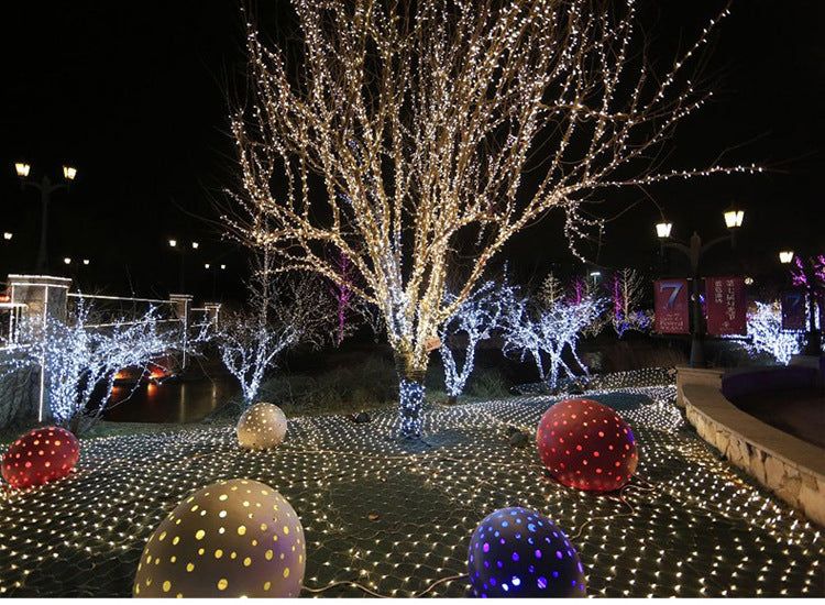 Outdoor Waterproof Fishnet LED String Lights