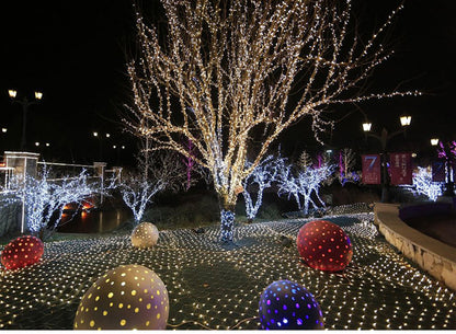 Outdoor Waterproof Fishnet LED String Lights