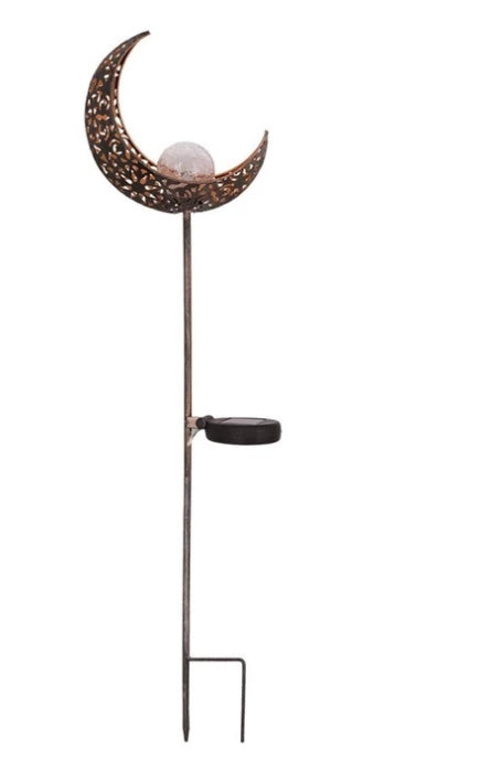 Solar Flame Effect Metal Garden Light