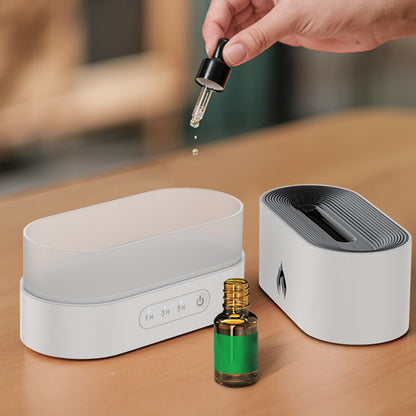 Flame Aromatherapy Humidifier with Ambient LED Light