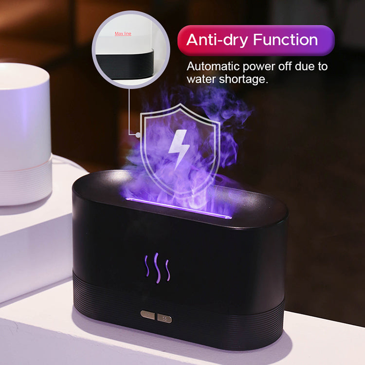 Flame Effect RGB Ultrasonic Humidifier