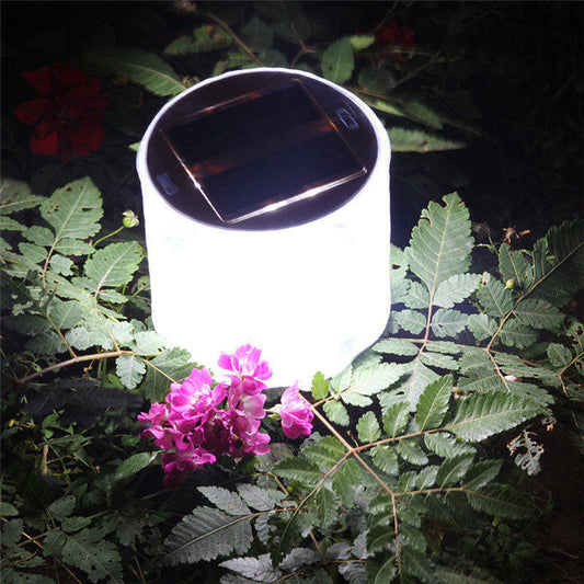 Foldable Inflatable Solar LED Camping Lantern