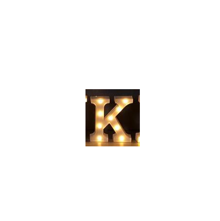 LED Alphabet & Number Marquee Night Light