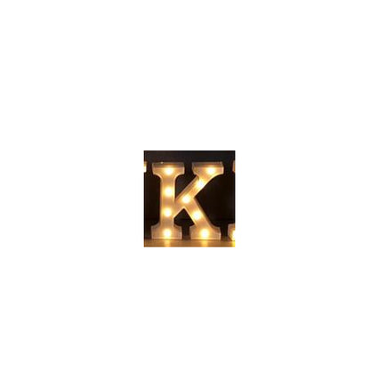 LED Alphabet & Number Marquee Night Light