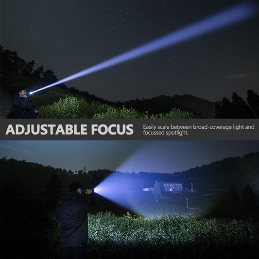 P50 USB Rechargeable Zoom Flashlight