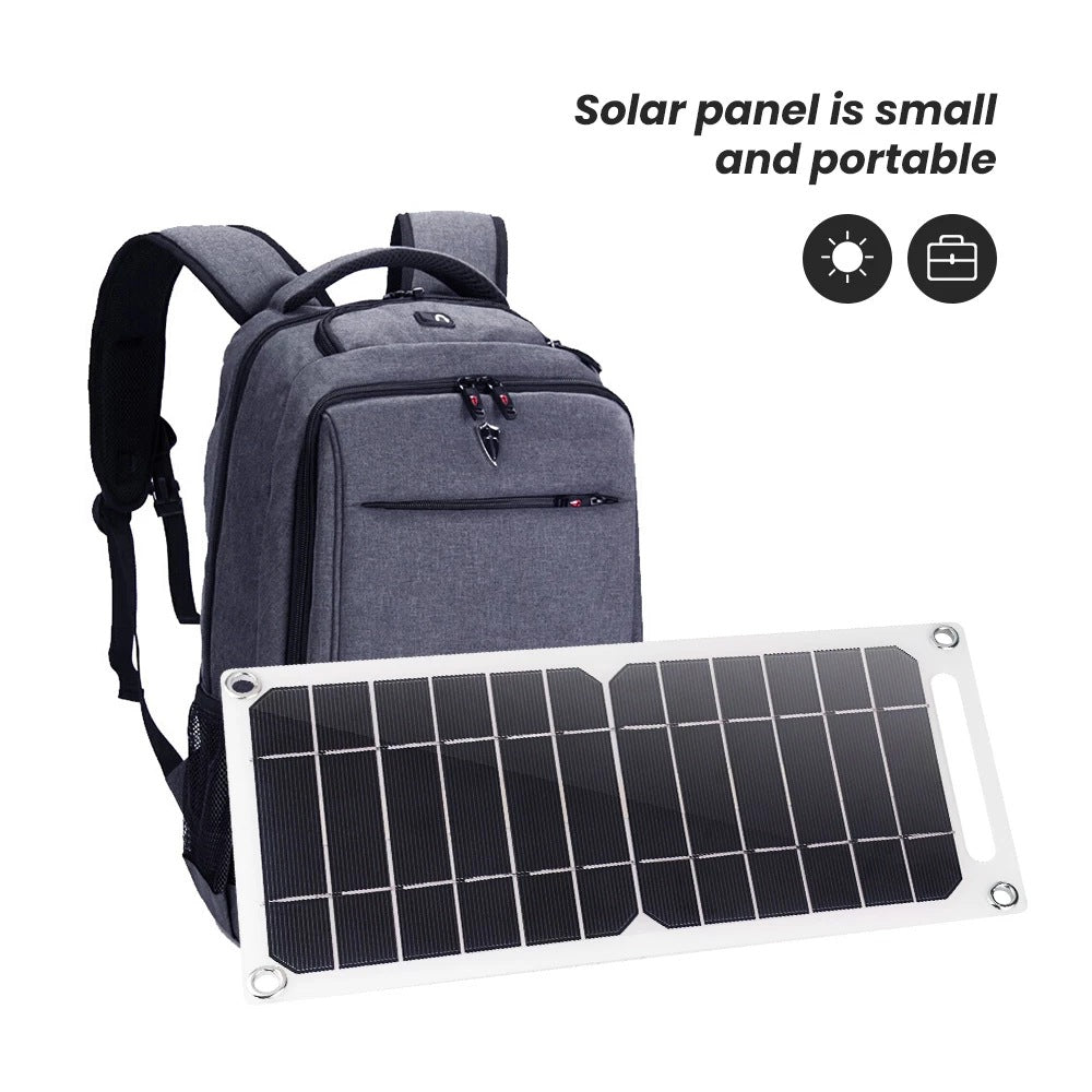Mochila-Carregador Solar