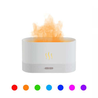Flame Effect RGB Ultrasonic Humidifier