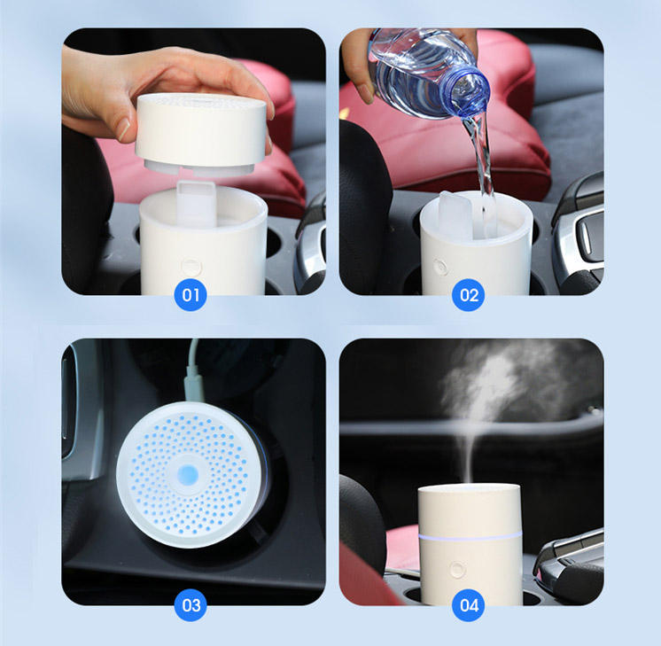 Car USB Ultrasonic Aroma Diffuser