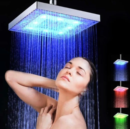 Color-Changing LED Shower Head