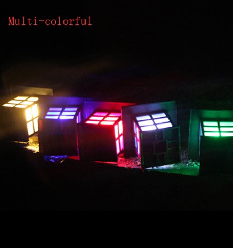Solar Square LED Lawn Light