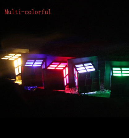 Solar Square LED Lawn Light