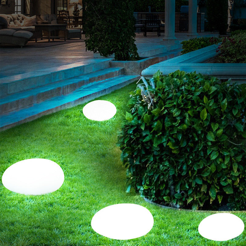 Solar Cobblestone LED Landscape Light