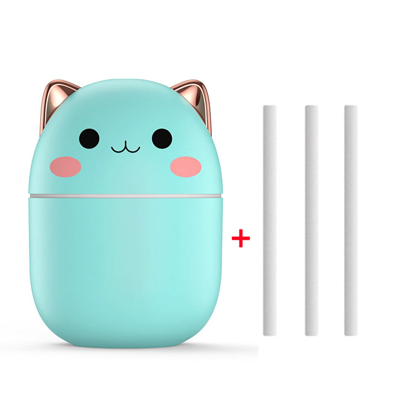 Cat-Shaped USB Cool Mist Humidifier
