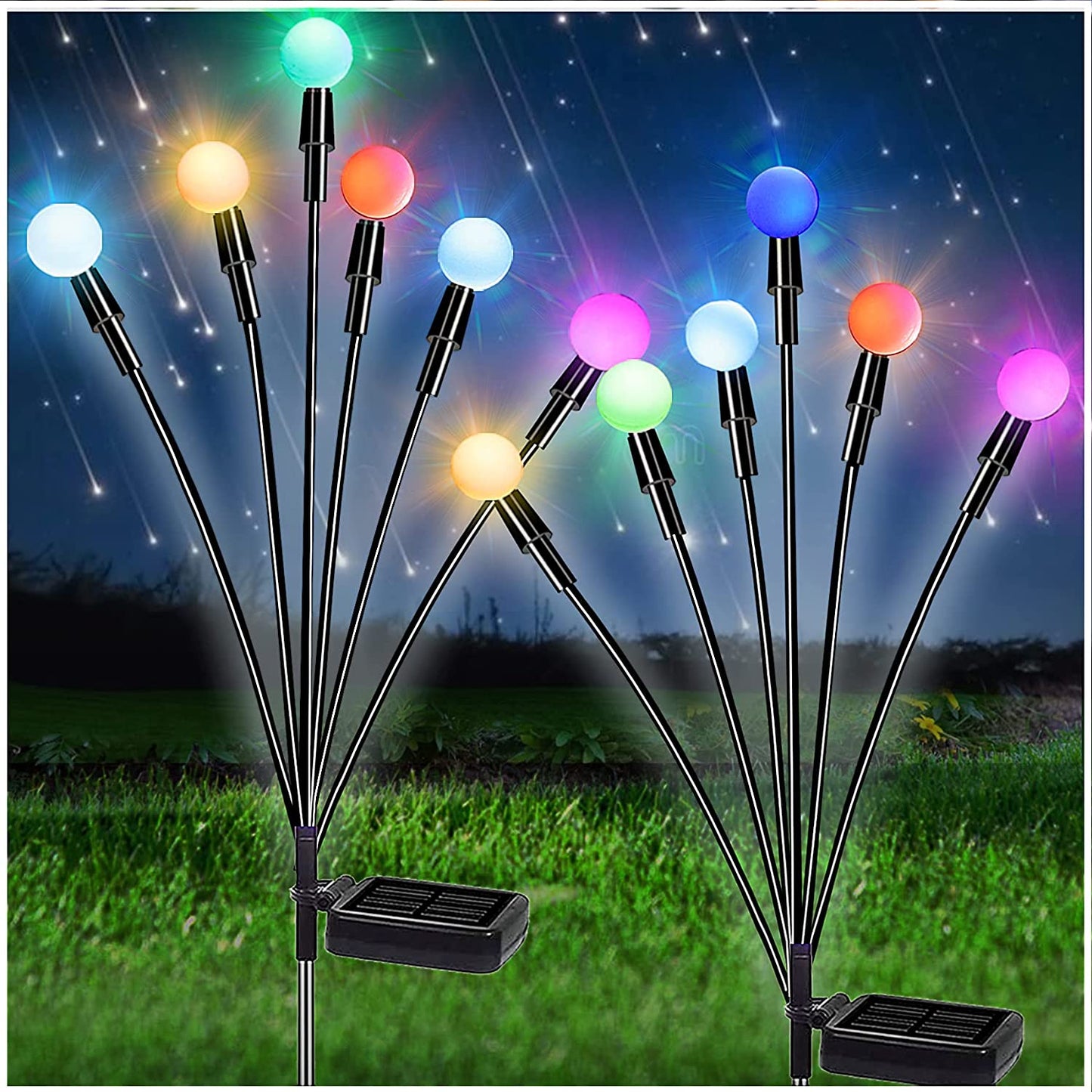 Solar Firefly Garden Stake Lights