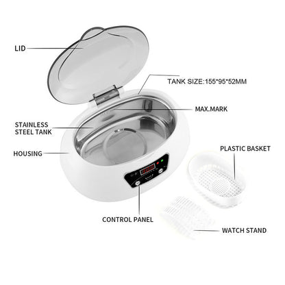 Ultrasonic Jewelry & Parts Cleaner