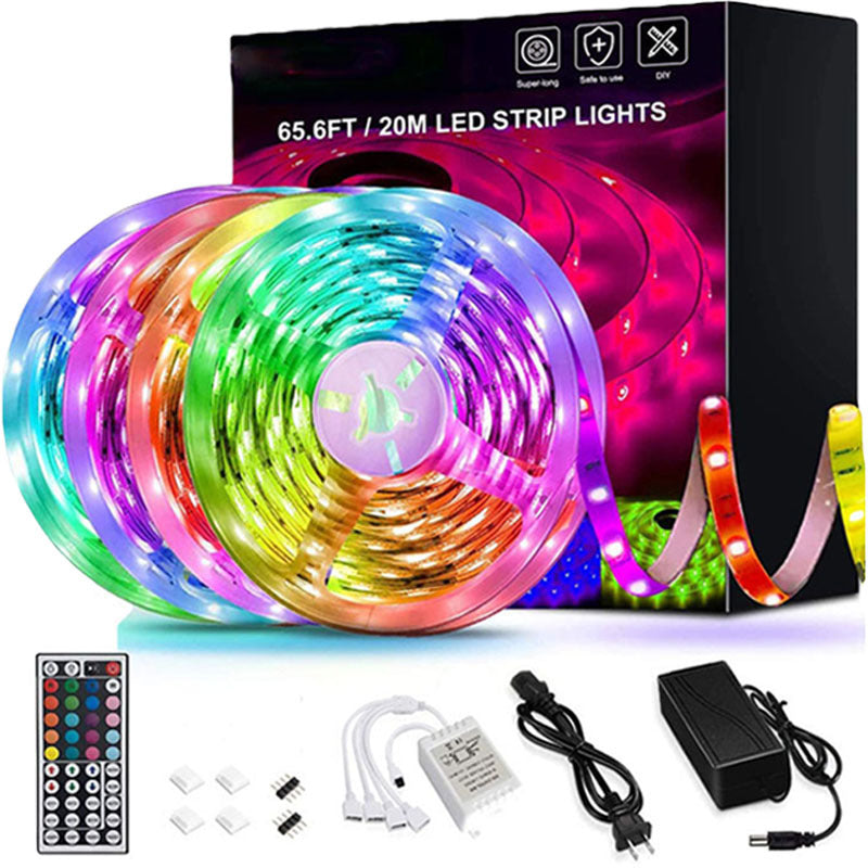 5050 RGB Flexible LED Strip Lights with Controller
