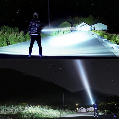 Super Bright Rechargeable LED Tactical Flashlight