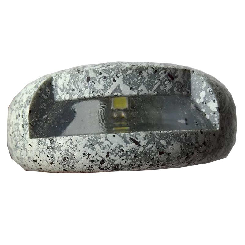 Solar Cobblestone LED Garden Lamp