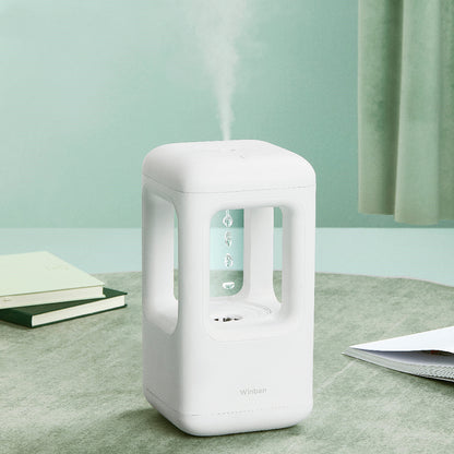 Anti-Gravity Water Drop Humidifier with LED Ambient Light