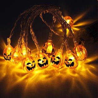 Halloween Pumpkin LED Lantern String Lights