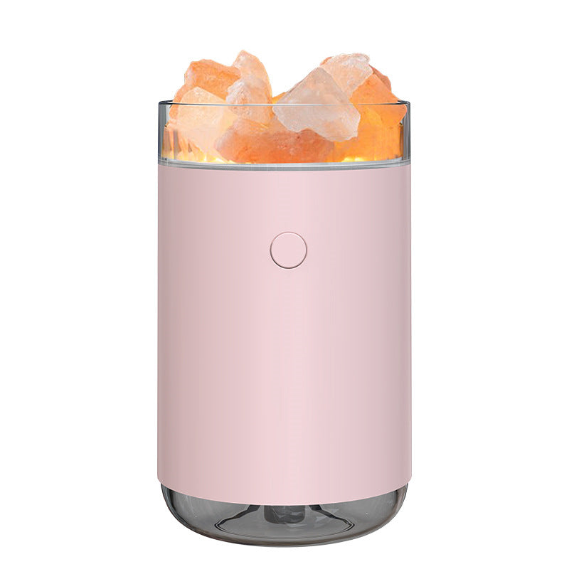 Crystal Salt Stone Ultrasonic Aroma Diffuser with LED