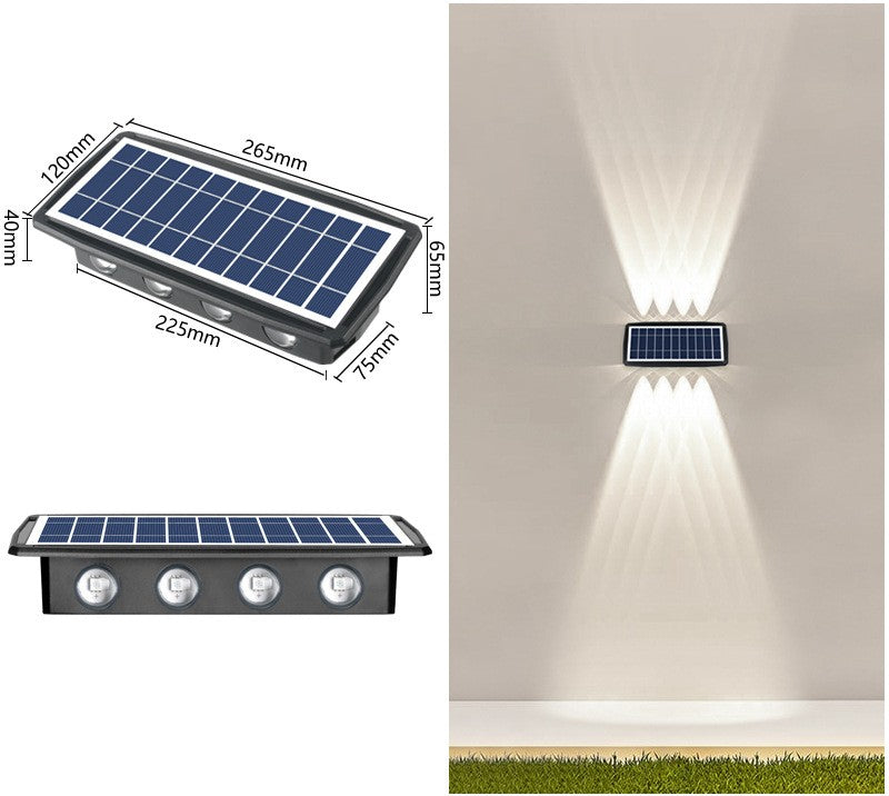 Solar Outdoor Waterproof Wall Light
