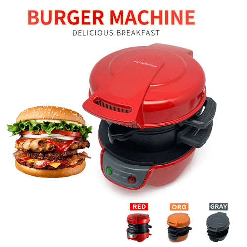 Electric Sandwich & Waffle Breakfast Maker