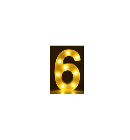LED Alphabet & Number Marquee Night Light