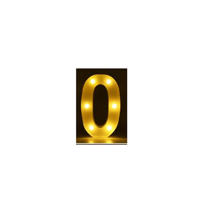 LED Alphabet & Number Marquee Night Light