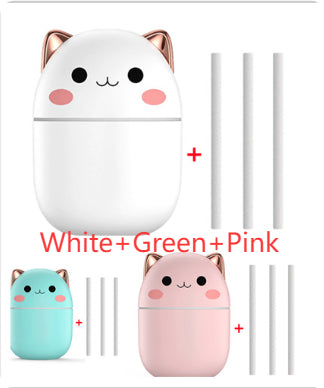 Cat-Shaped USB Cool Mist Humidifier