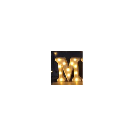 LED Alphabet & Number Marquee Night Light