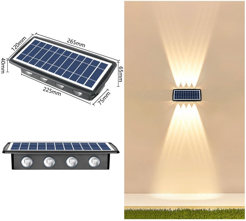 Solar Outdoor Waterproof Wall Light
