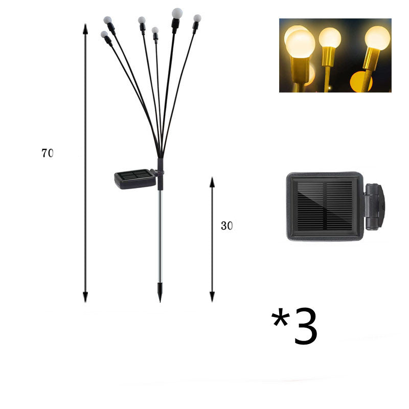 Solar Firefly Garden Stake Lights