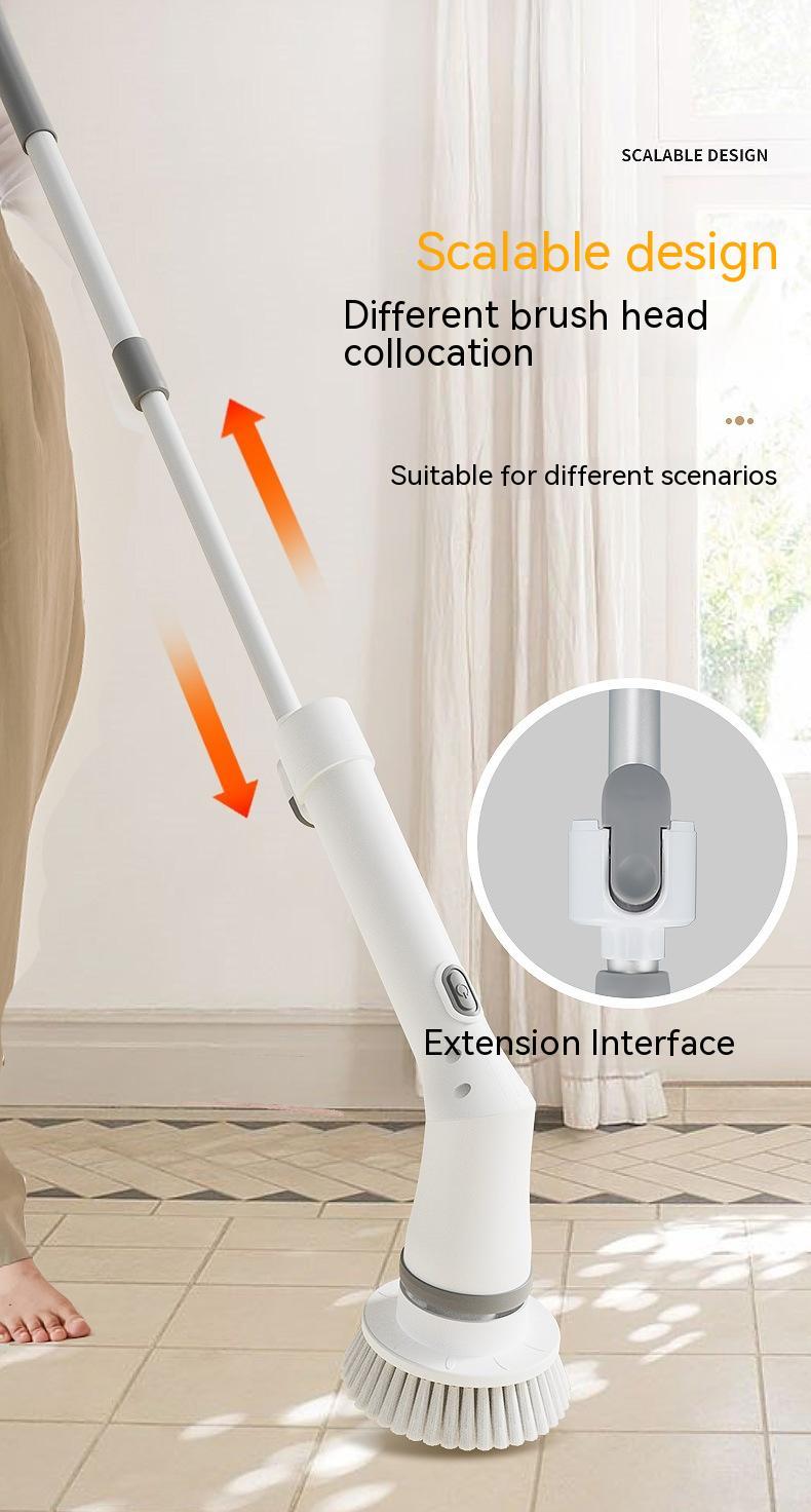 Telescopic Electric Wall Cleaning Scrubber