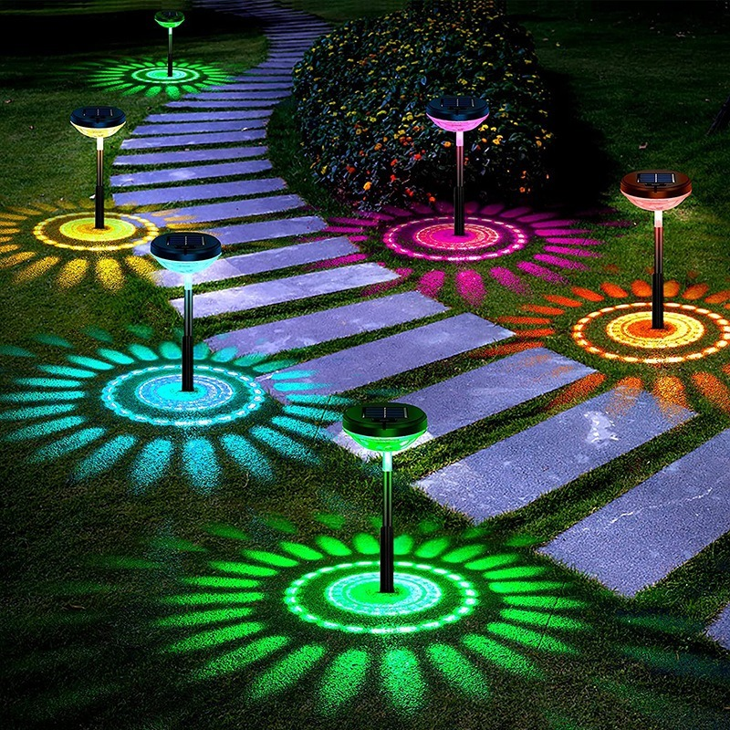 Solar Projection Water Droplet Lawn Lights