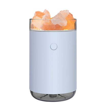 Crystal Salt Stone Ultrasonic Aroma Diffuser with LED