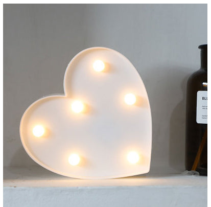 LED Alphabet & Number Marquee Night Light