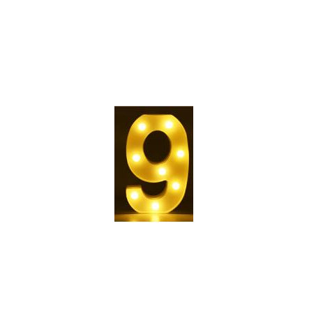 LED Alphabet & Number Marquee Night Light
