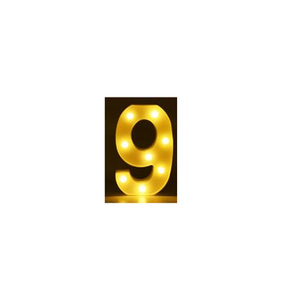 LED Alphabet & Number Marquee Night Light