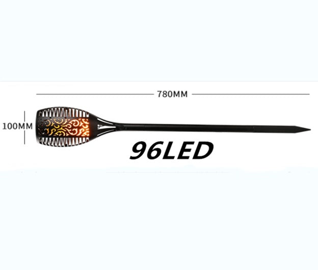 IP65 Solar Tiki Torch Flickering Garden Light