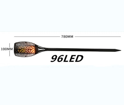 IP65 Solar Tiki Torch Flickering Garden Light