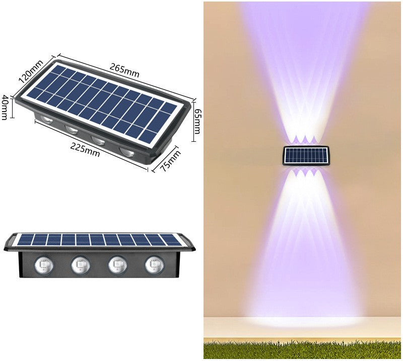 Solar Outdoor Waterproof Wall Light