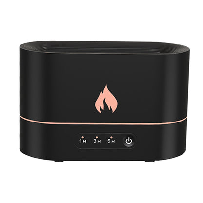 Flame Aromatherapy Humidifier with Ambient LED Light