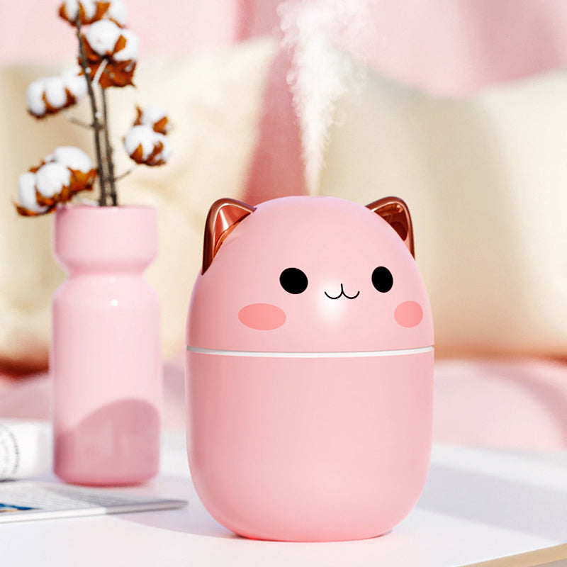 Cat-Shaped USB Cool Mist Humidifier