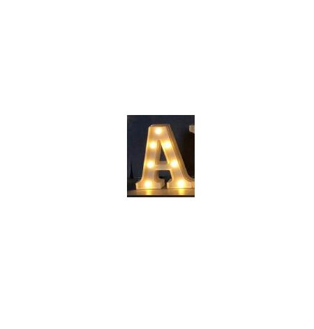 LED Alphabet & Number Marquee Night Light