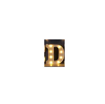 LED Alphabet & Number Marquee Night Light