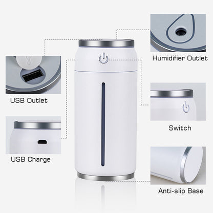 220ml Mini USB Car Aroma Diffuser