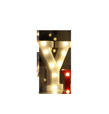 LED Alphabet & Number Marquee Night Light