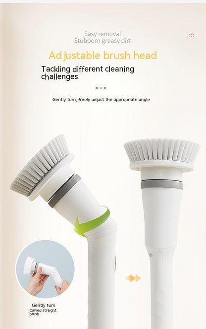 Telescopic Electric Wall Cleaning Scrubber