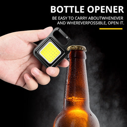 COB Rechargeable Keychain Flashlight
